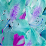 Blue Floral Photo Sculpture