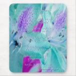 Blue Floral Will You Be My Bridesmaid