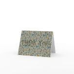 Blue Florentine Thank You cards