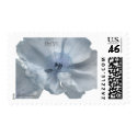 Blue Flower Iceland Poppy Custom Stamps