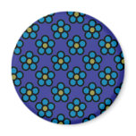 Blue Flower Magnet