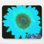 Blue Flower Mouse Mat