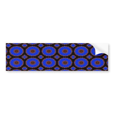 blue flower pattern by DonnaGraysonAbstract