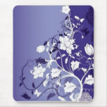 blue-flowers, blue-flowers mousepads