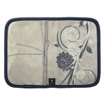 Blue Flowers Folio Planners