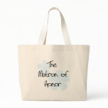 Blue Flowers Matron of Honour bags
