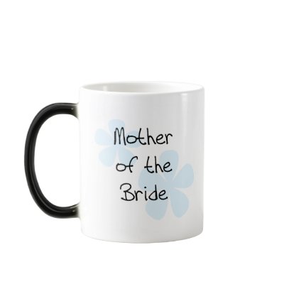 Blue Flowers Mother of Bride Coffee Mugs by weddingsareus