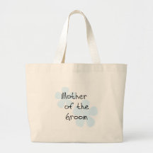 Blue Flowers Mother of Groom Bag