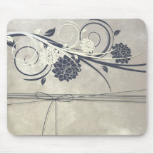 Blue Flowers Mousepad