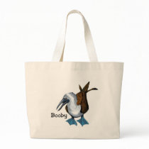 BLUE-FOOTED BOOBY TOTE BAG