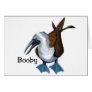 BLUE-FOOTED BOOBY CARD