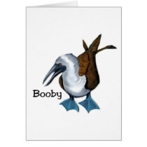 BLUE-FOOTED BOOBY CARD