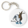 BLUE-FOOTED BOOBY KEYCHAIN