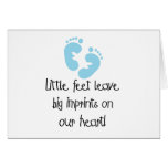 Blue Footprints Little Feet Big Imprints