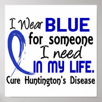 Blue For Someone I Need Huntington's Disease