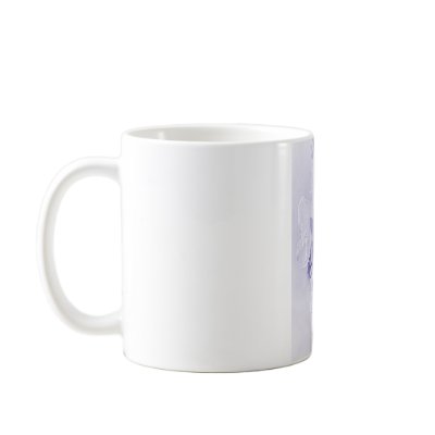 BLUE FREESIA BOUQUET MUGS by ambientcrafts