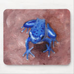 Blue Froggy Mousepad