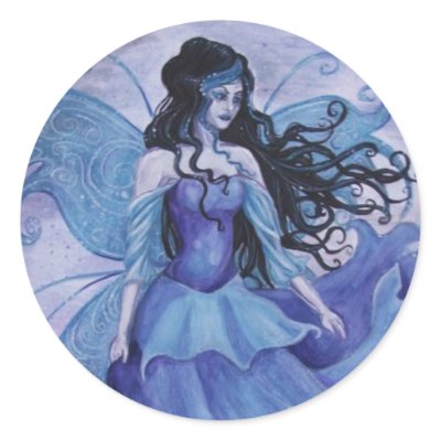 Blue frost- stickers by andreahathcockart