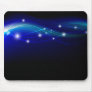 Blue futuristic mouse pad layout