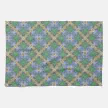 Blue Fuzz Towel