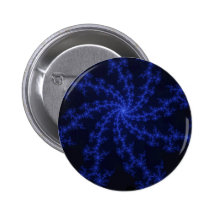 Blue Galaxy - fractal design Button