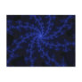 Blue Galaxy - fractal design Post Cards