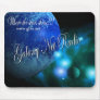 Blue Galaxy Net Radio Mousepad