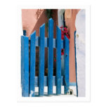 Blue gate Postcard