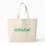 Blue Geekgasm Tote Bag