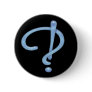 Blue Gel Interrobang