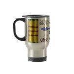 Blue Ghost Blues sign mug