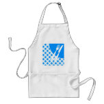 Blue Gingham & Cutlery Aprons