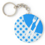 Blue Gingham & Cutlery