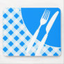 Blue Gingham & Cutlery