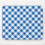 Blue Gingham mousepads