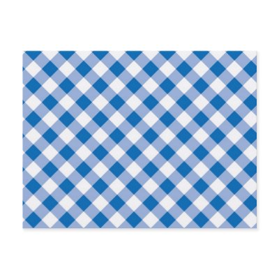Blue Gingham by JAM_Design