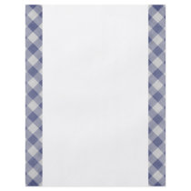 Blue Gingham Two-Sided Paper Full Color Flyer