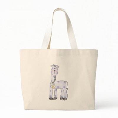 Blue Giraffe Bag by new_baby