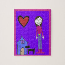 Blue Girl puzzles