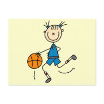 Blue Girls Basketball Tshirts and Gifts