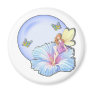 Blue Globe Fairy Fridge Magnet