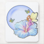 Blue Globe Fairy mousepads
