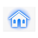 blue glow home