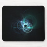 Blue glow mousepad