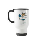Blue Go Team Cheerleader Mug