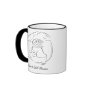 Blue & Gold Macaw Drawing Mugs