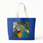 Blue & Gold Macaw Tote Bag