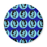 Blue Graduate magnets