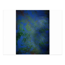 Blue Green Dream Postcard