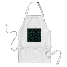 Blue Green Kaleidoscope 1 Aprons